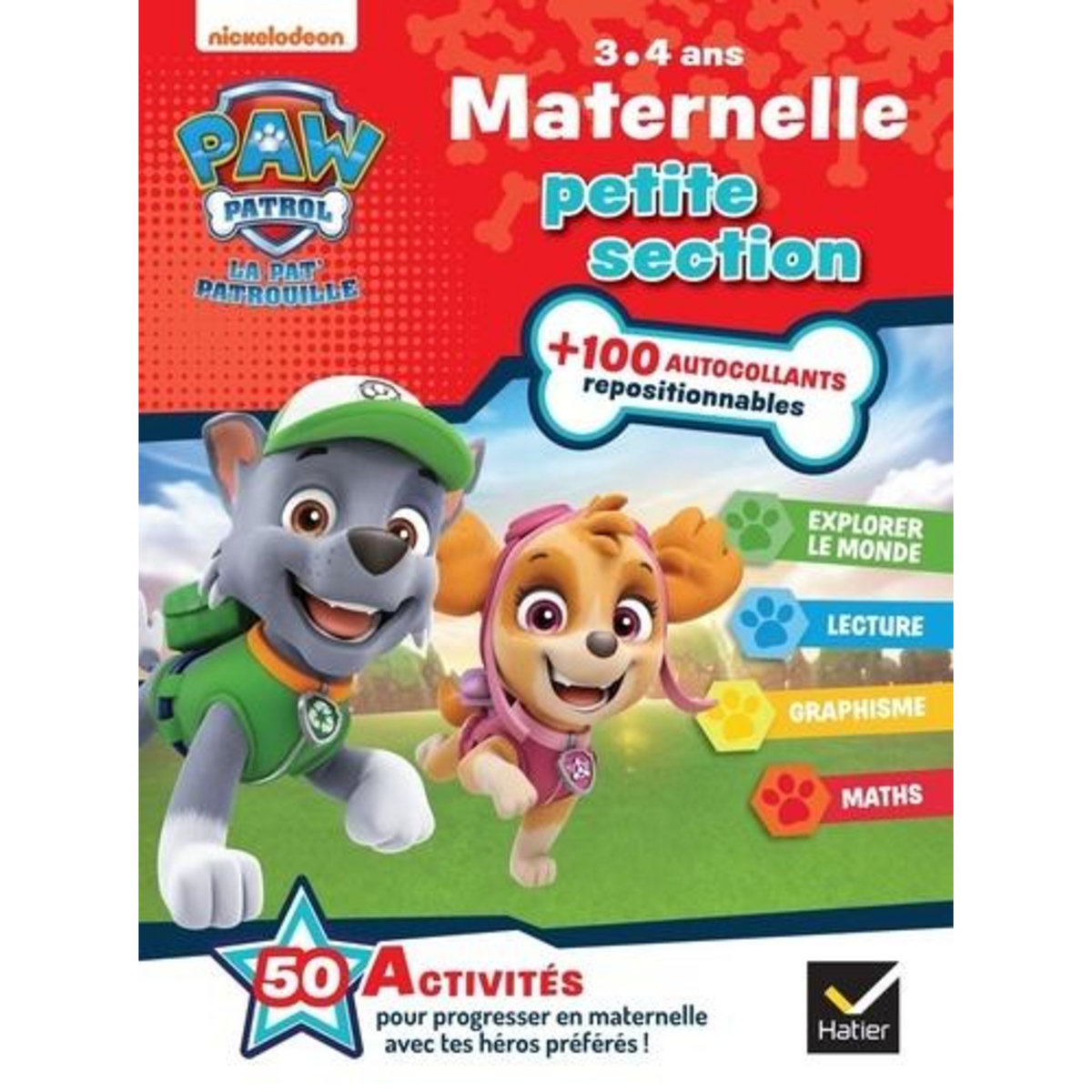 PAT'PATROUILLE MATERNELLE PETITE SECTION. AVEC PLUS DE 100 AUTOCOLLANTS REPOSITIONNABLES, Magni Pascale