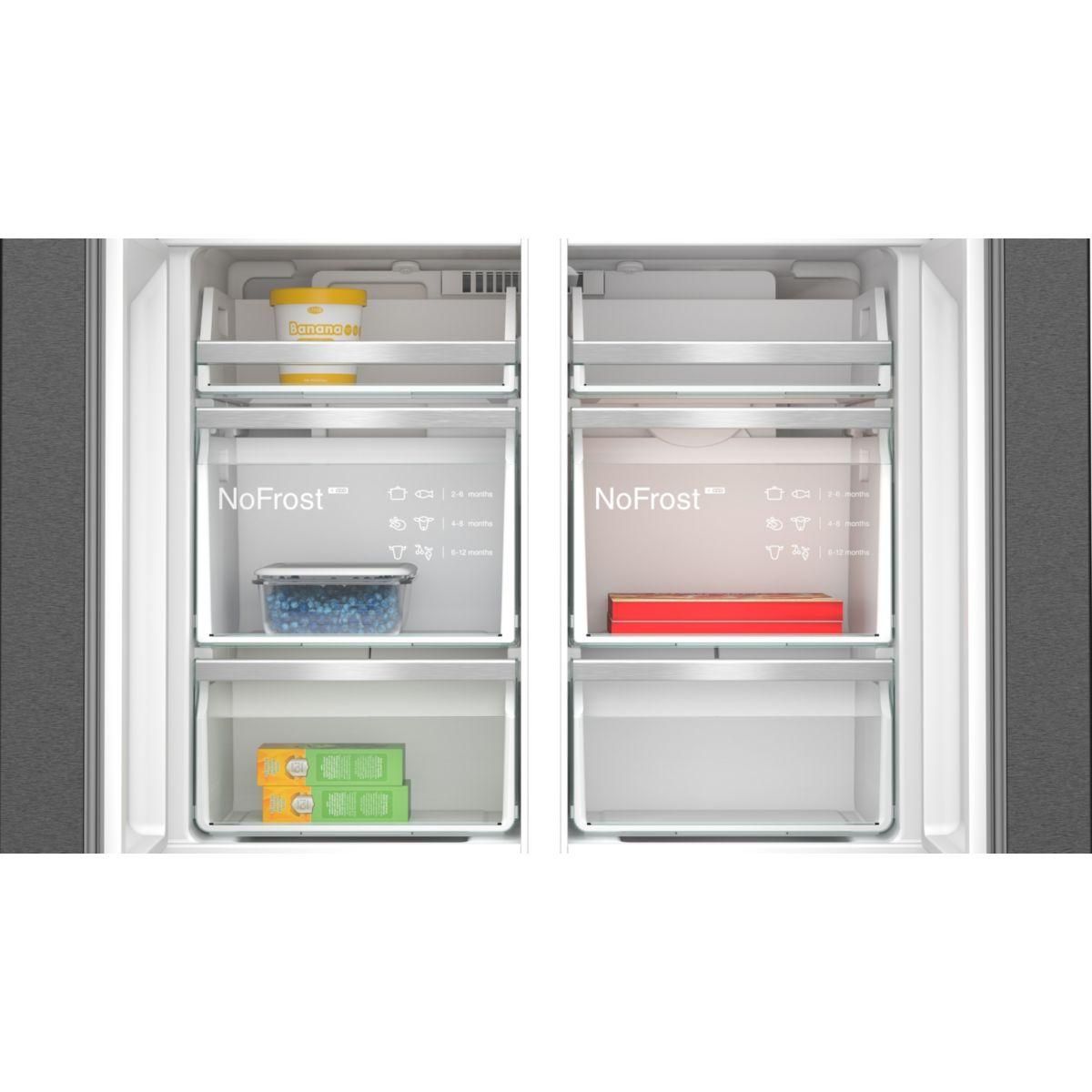 Siemens Réfrigérateur multi portes KF96DPXEA  iQ700, Tiroirs hyperFresh 0°C