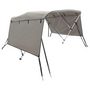 Voir la diapositive 2 : VIDAXL Toit bimini a 3 arceaux parois laterales 183x(170-182)x137 cm