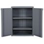 Voir la diapositive 5 : VIDAXL Armoire de rangement de jardin gris 65x45x88 cm PP rotin