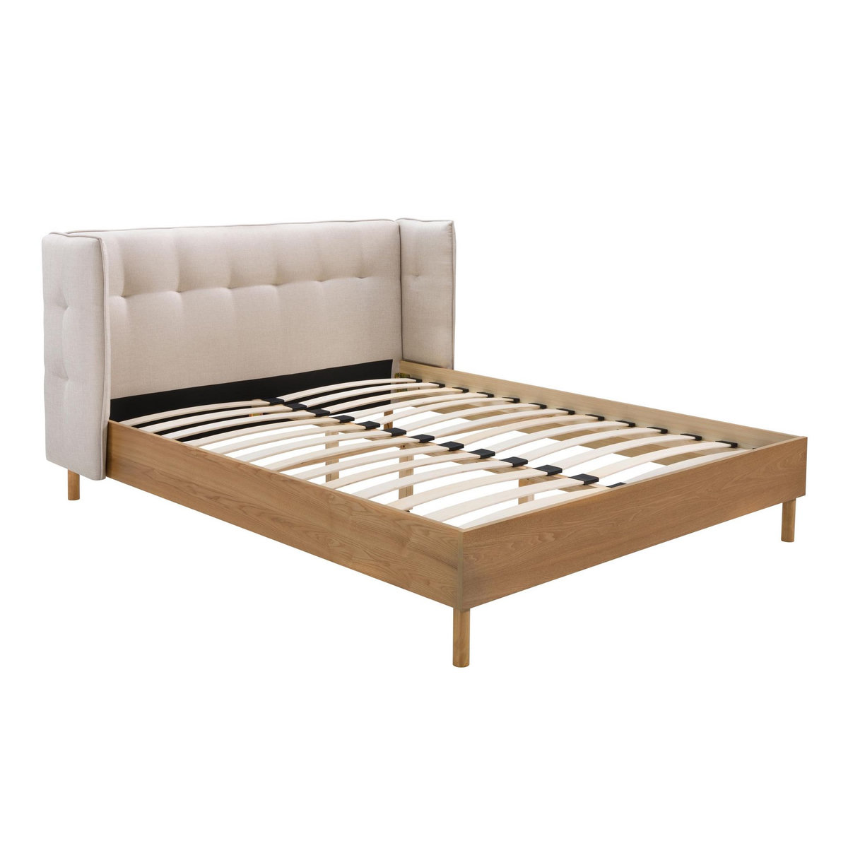 Rendez vous déco Lit double Loco en tissu