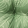 Voir la diapositive 5 : VIDAXL Coussin de banc de jardin motif de feuilles 120x50x7 cm tissu