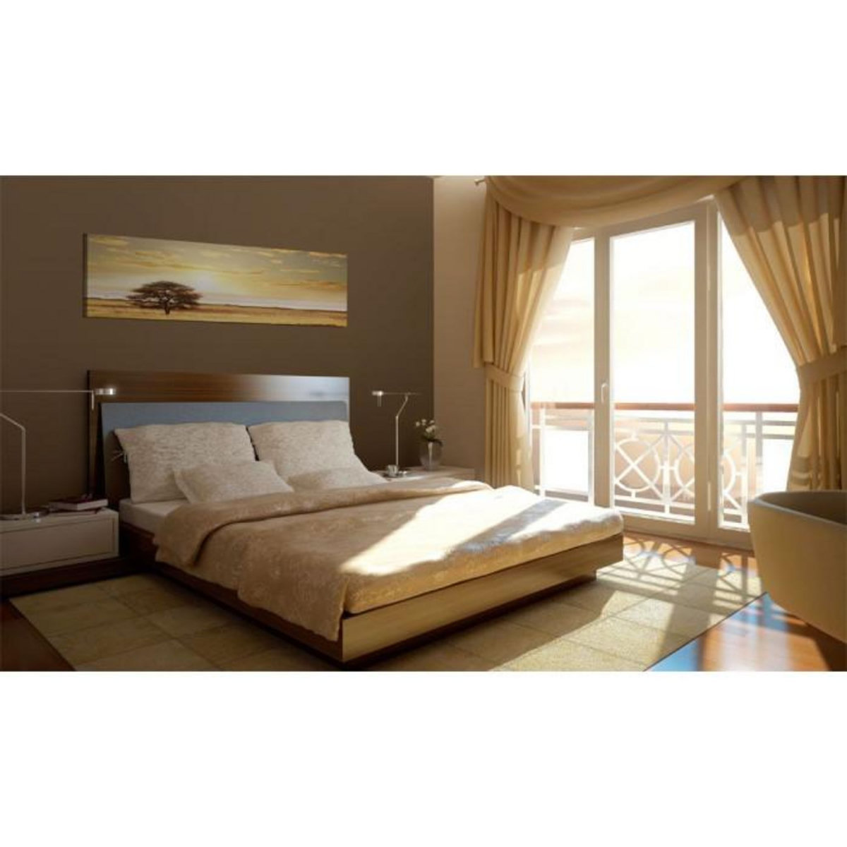 Paris Prix Tableau Imprimé  Lonely Tree on Savannah