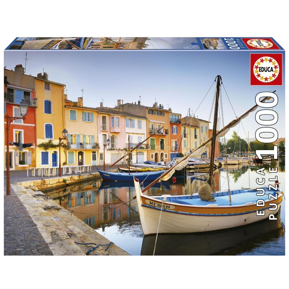 EDUCA Puzzle 1000 pcs Port de Martigues Provence