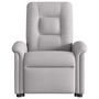 Voir la diapositive 4 : VIDAXL Fauteuil inclinable gris nuage tissu