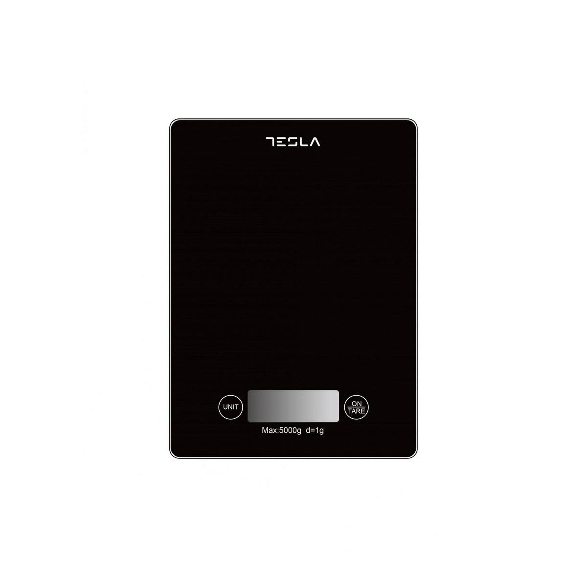 TESLA Balance de cuisine électronique 5kg/1g noir - KS201B