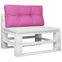 Voir la diapositive 3 : VIDAXL Coussin de palette rose 80x40x12 cm tissu