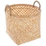 Voir la diapositive 3 :  Lot de 3 Paniers de Rangement  Bambou  35cm Naturel