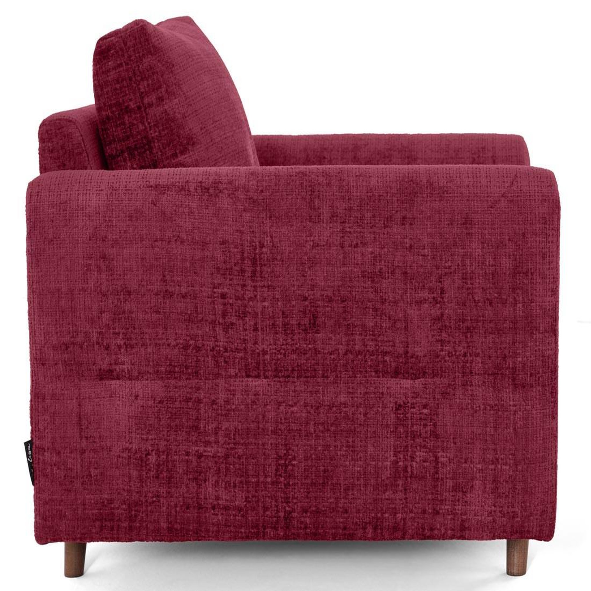 Voir la diapositive 4 : LISA DESIGN Rune - fauteuil en velours texturé