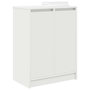Voir la diapositive 4 : VIDAXL Armoire a chaussures blanc 57x34x76 cm bois d'ingenierie