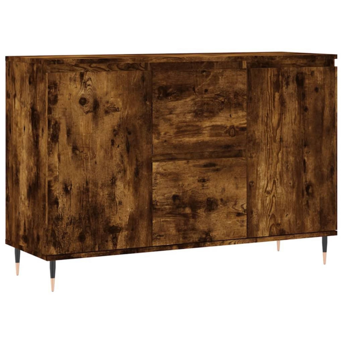 VIDAXL Buffet chene fume 104x35x70 cm bois d'ingenierie