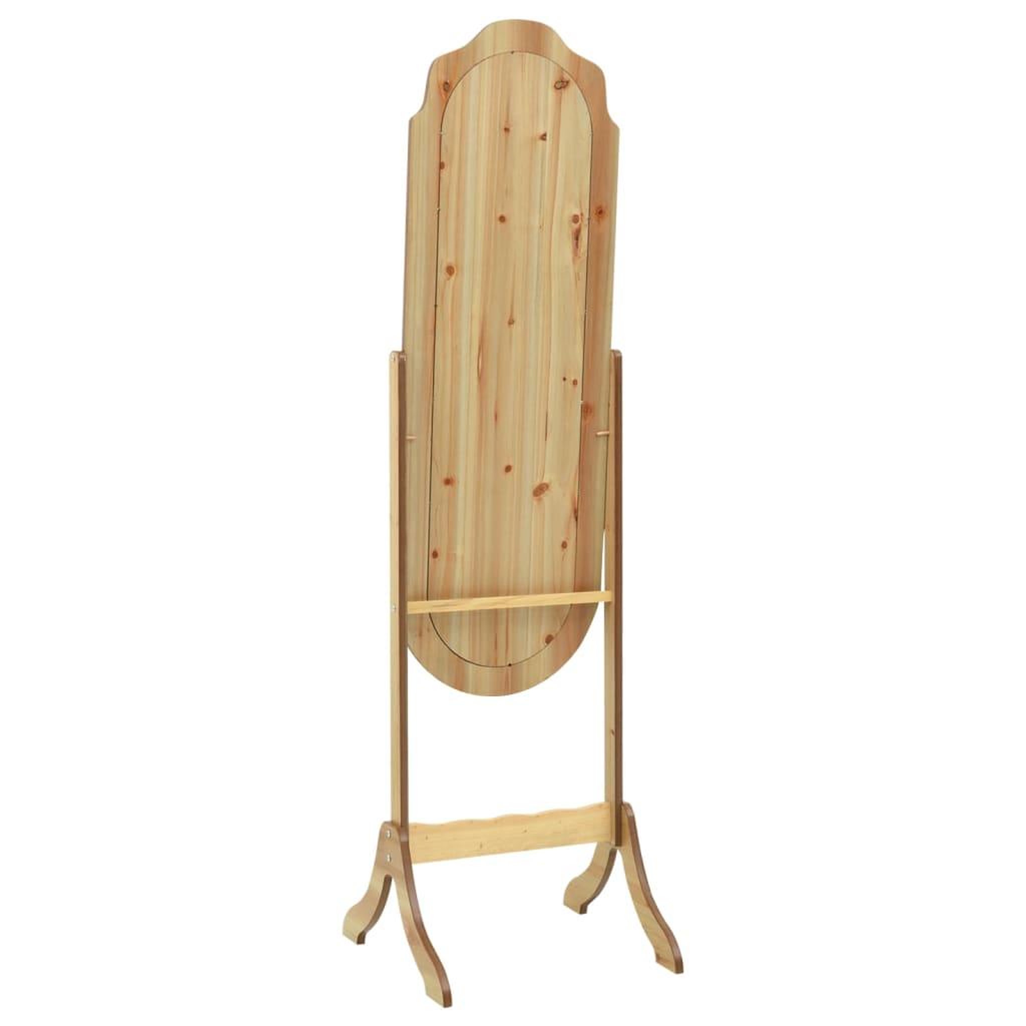 Voir la diapositive 3 : VIDAXL Miroir sur pied 45,5x47,5x160 cm bois d'ingenierie