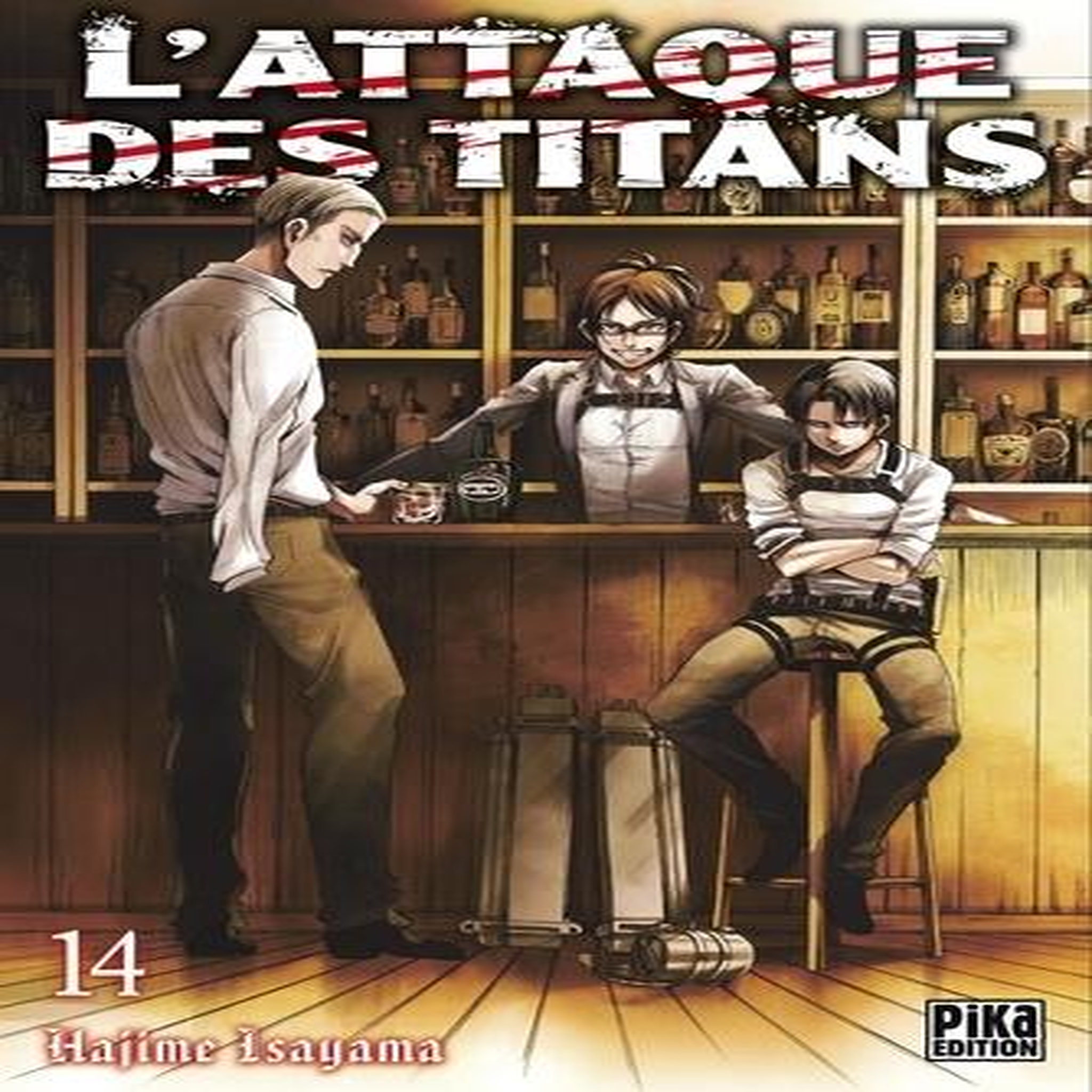 L'ATTAQUE DES TITANS TOME 14, Isayama Hajime