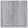 Voir la diapositive 5 : VIDAXL Armoire suspendue Sonoma gris 60x31x60 cm Bois d'ingenierie