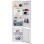 Voir la diapositive 1 : Beko Réfrigérateur combiné intégrable à glissières 289l - bcha306e3sn