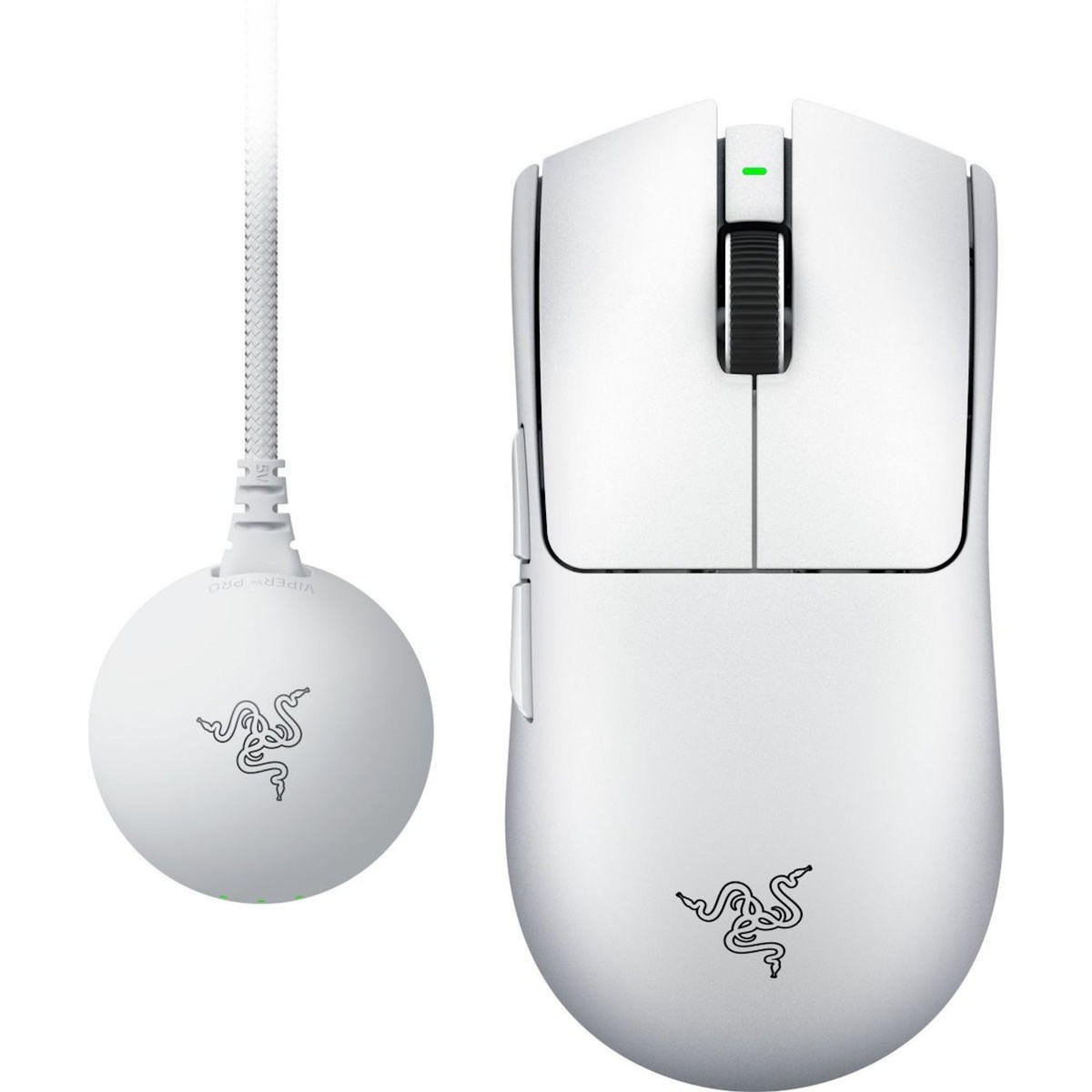 Razer Souris Gamer Sans Fil VIPER V4 PRO  BLANC