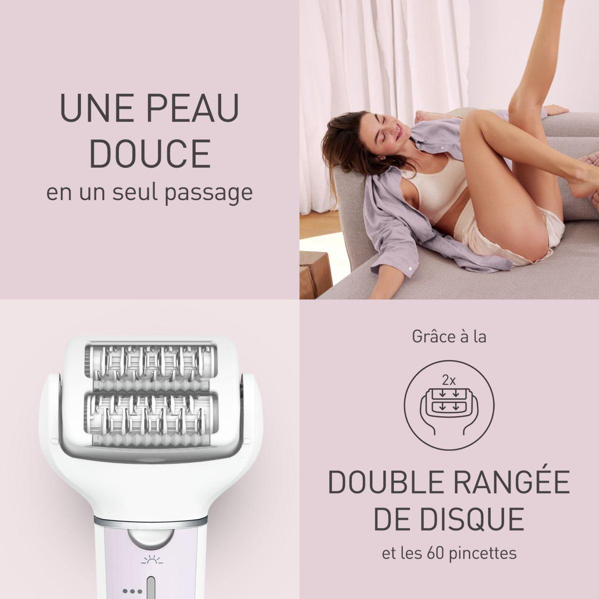 Voir la diapositive 3 : PANASONIC Epilateur électrique ES-EY30AV503