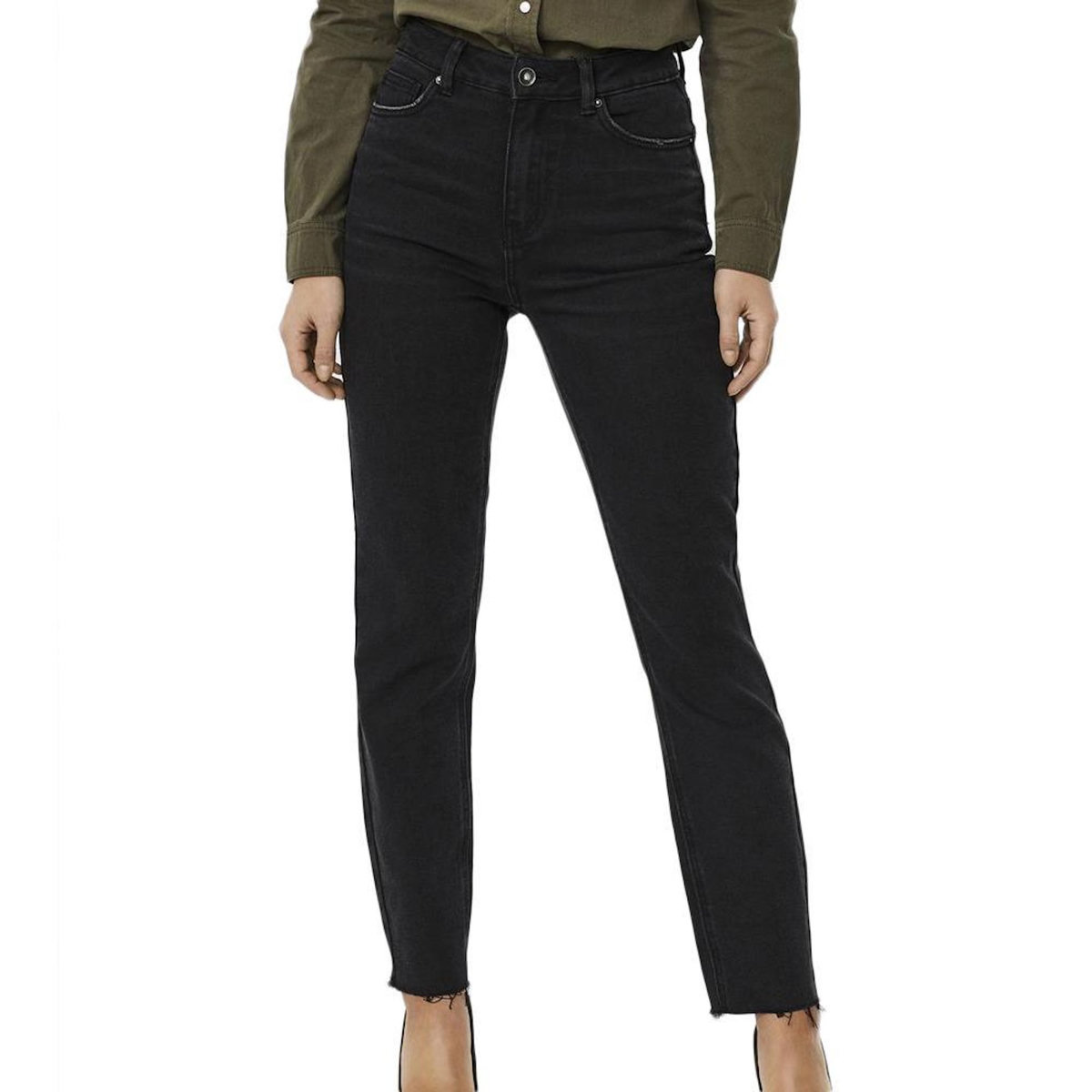 Vero Moda Jean Taille Haute  Femme Vero Moda Cut 10247008