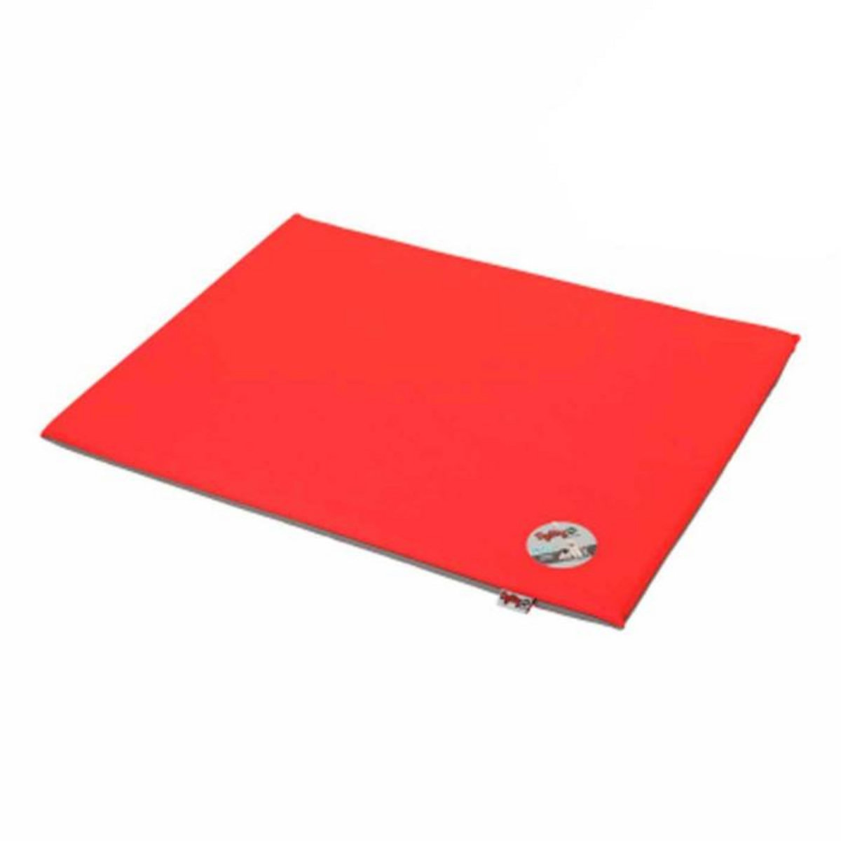 Paris Prix Coussin pour Chien & Chat  Bicolore  80cm Rouge