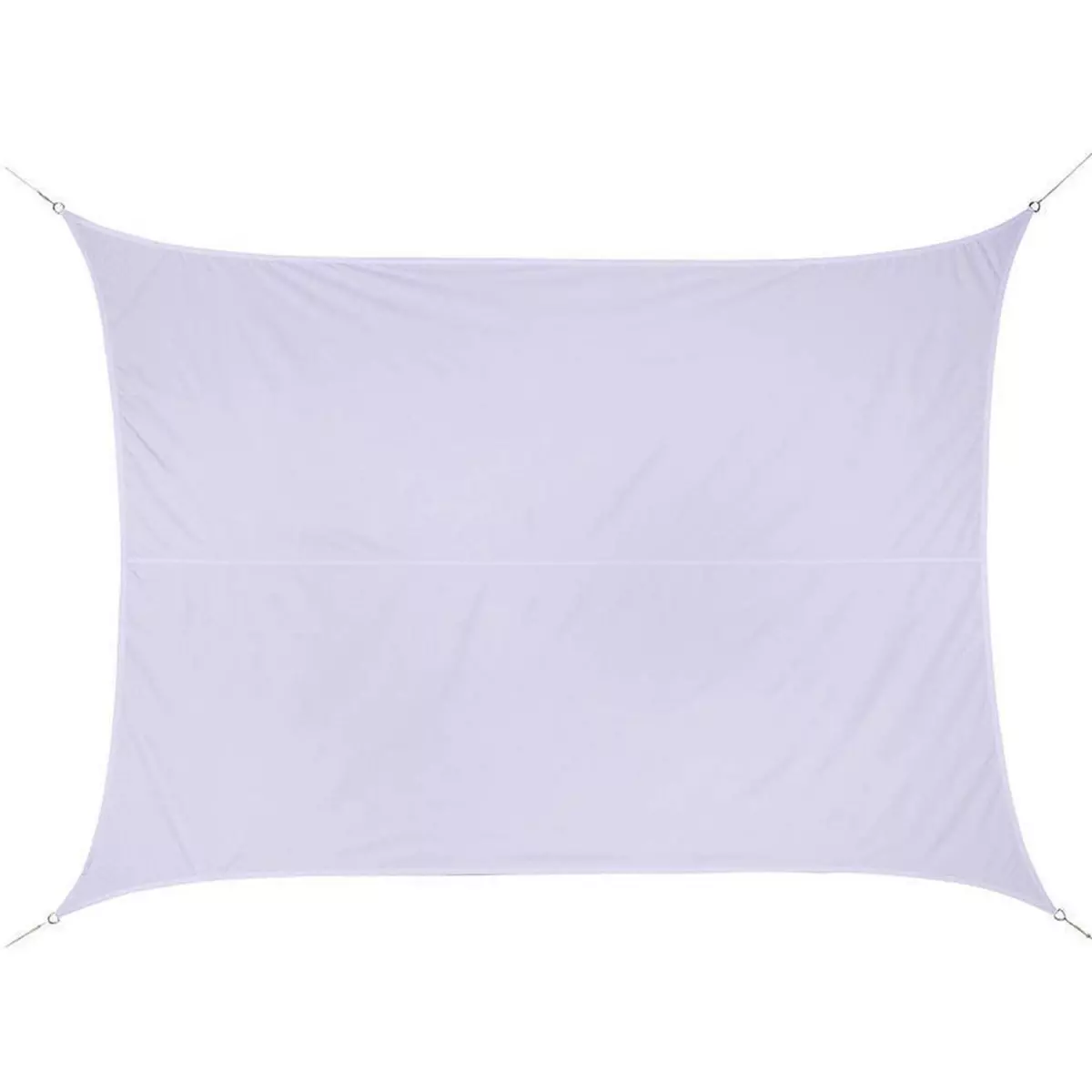 HESPERIDE Voile d'ombrage rectangulaire 3 x 4 m - Curacao - Blanc