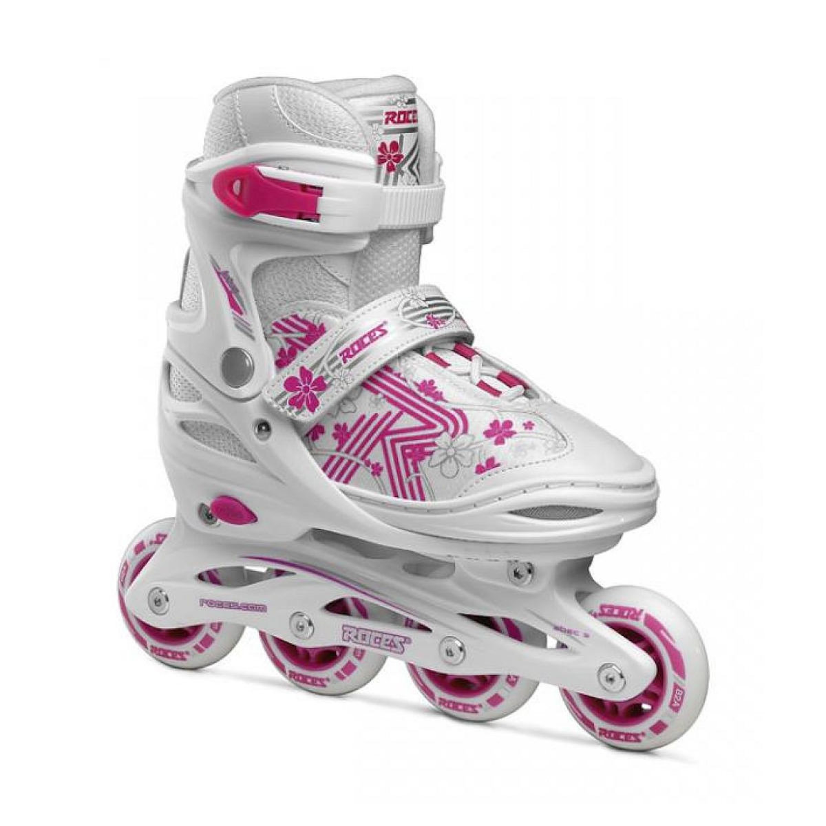 Roces Roller JR  jokey 3.0 blanc-rose T38-41