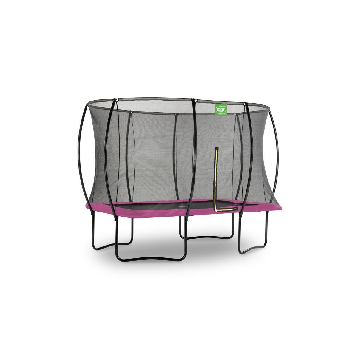 EXIT TOYS Trampoline Silhouette rectangulaire 244 x 366 cm Rose - Exit Toys