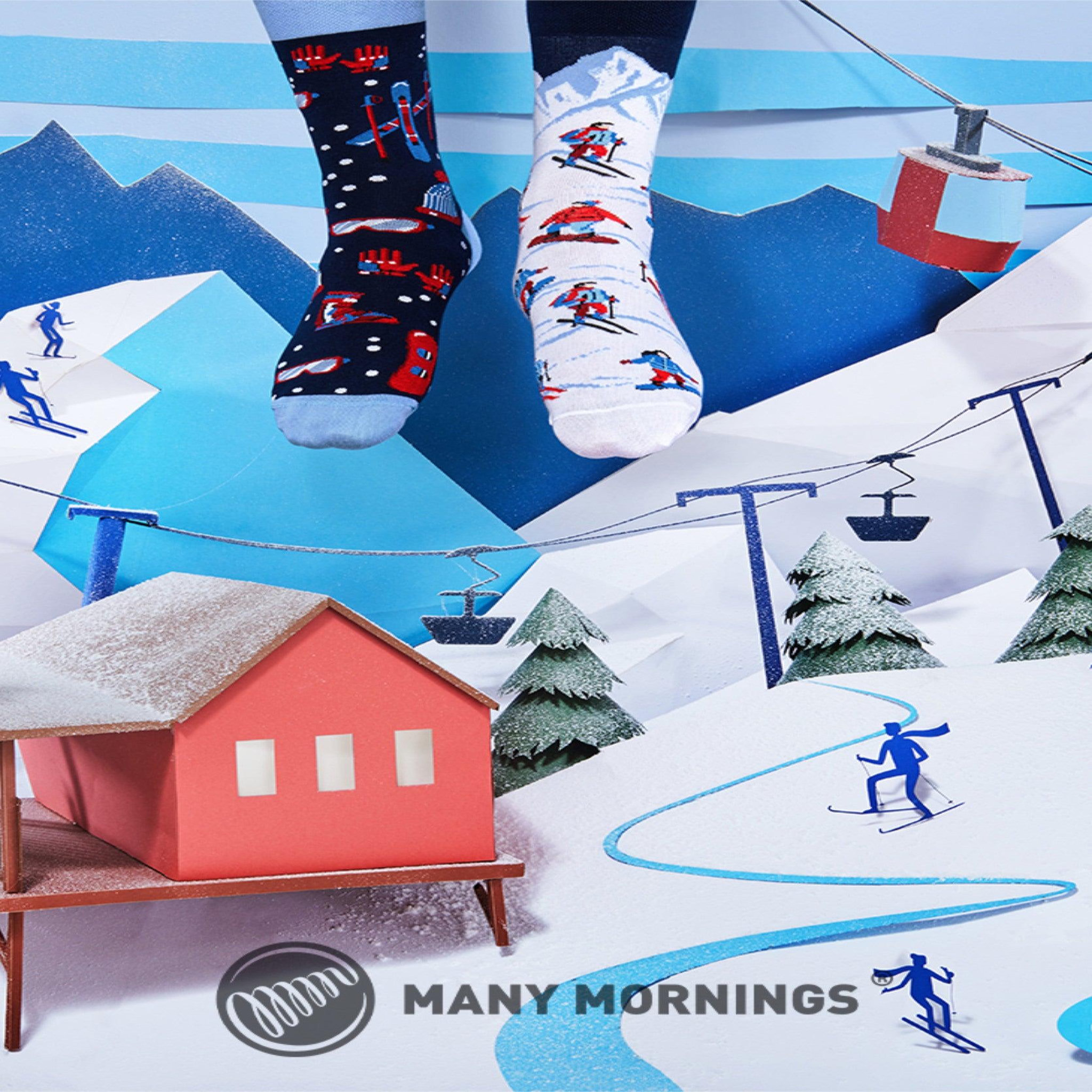 Voir la diapositive 2 : MANY MORNINGS Chaussettes ski alpin