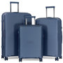 Voir la diapositive 1 : David Jones Lot 3 valises rigides dont 1 valise cabine TSA
