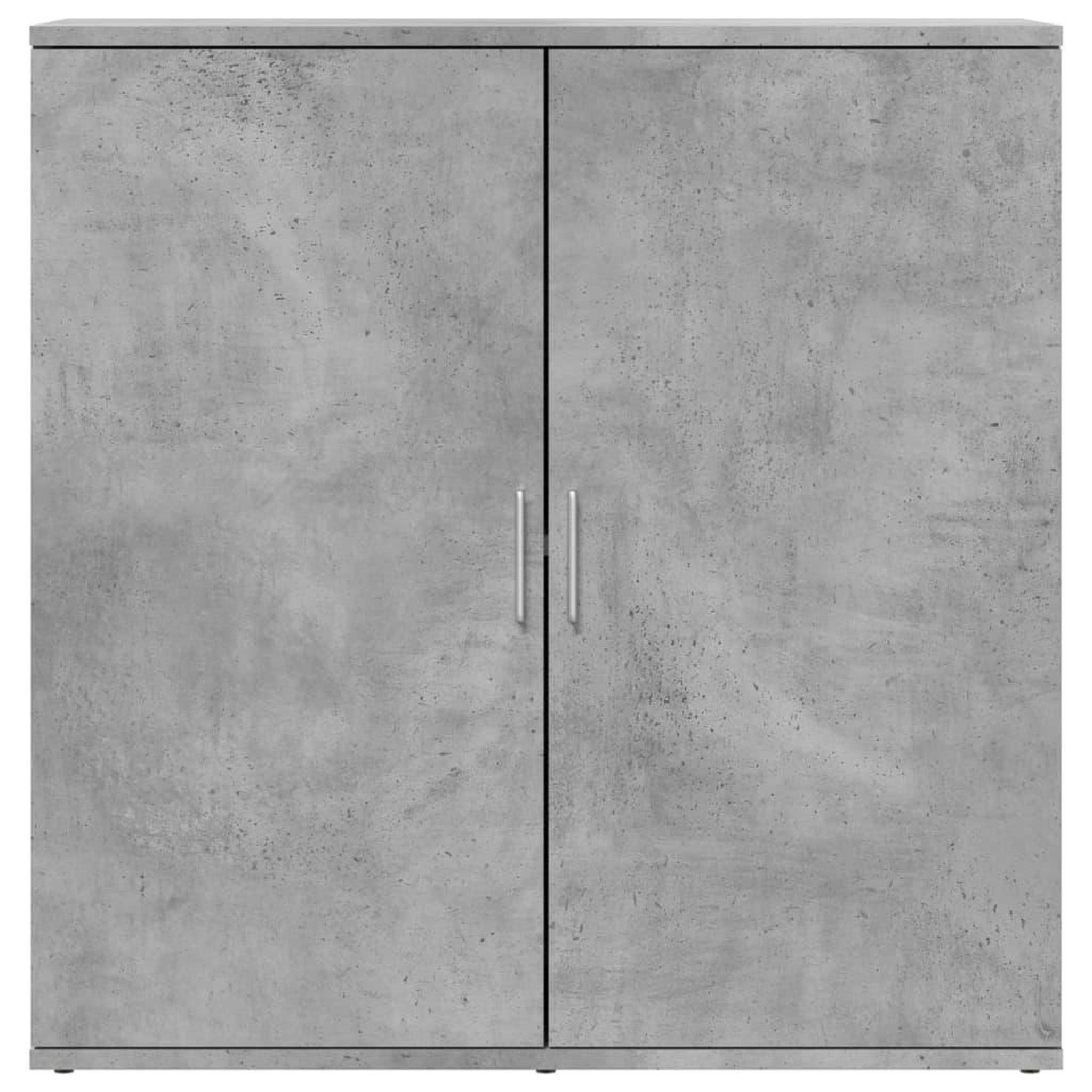 Voir la diapositive 5 : VIDAXL Buffets 2 pcs gris beton 79x38x80 cm bois d'ingenierie