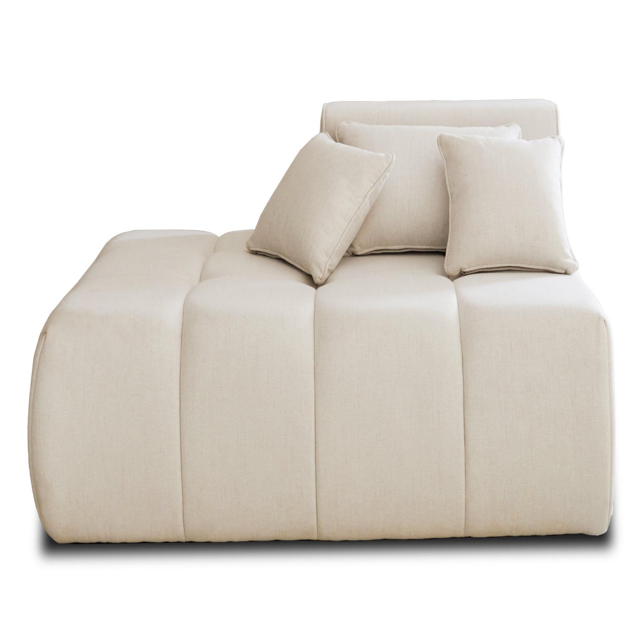 Voir la diapositive 5 : BEST MOBILIER Caracas - module d'assise gauche - en tissu