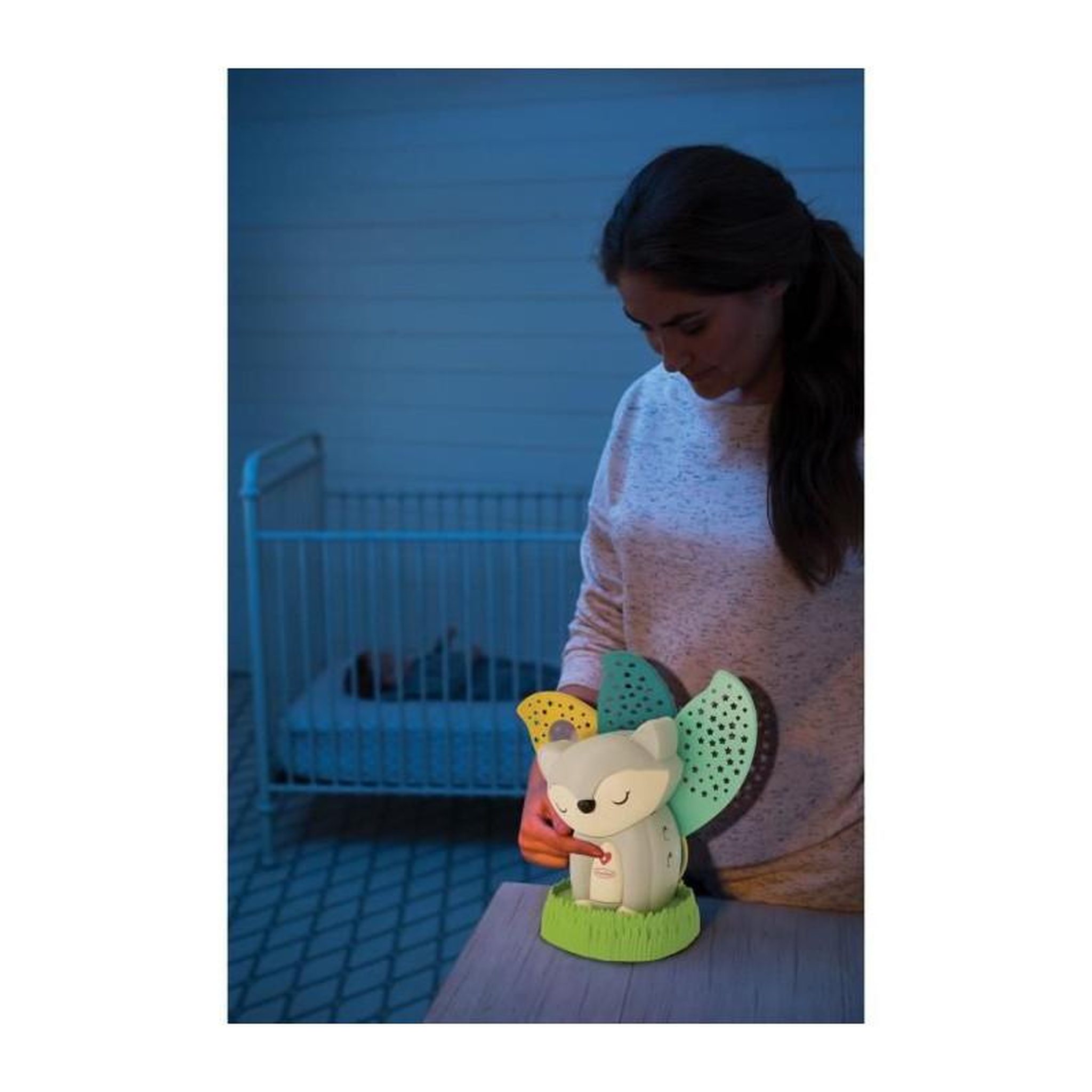 Voir la diapositive 4 : INFANTINO Veilleuse Projecteur Musicale - INFANTINO - Renard 2 en 1