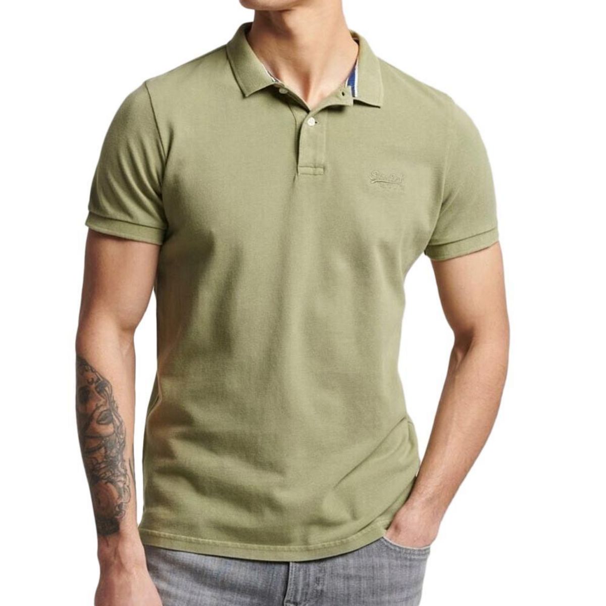 SUPERDRY Polo  Homme Superdry Vintage Destroy