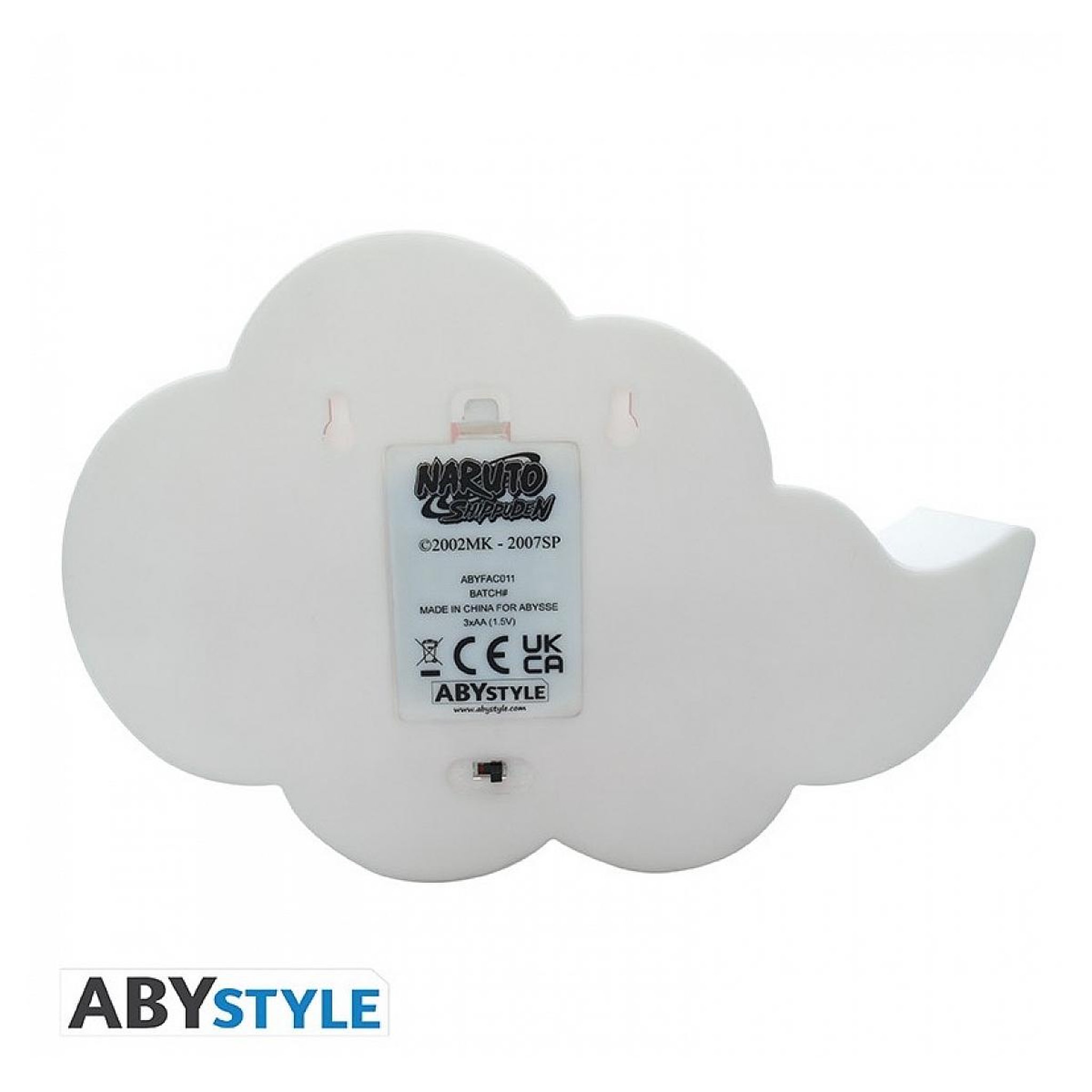 Voir la diapositive 4 : ABYstyle Naruto Shippuden - Lampe - Nuage Akatsuki
