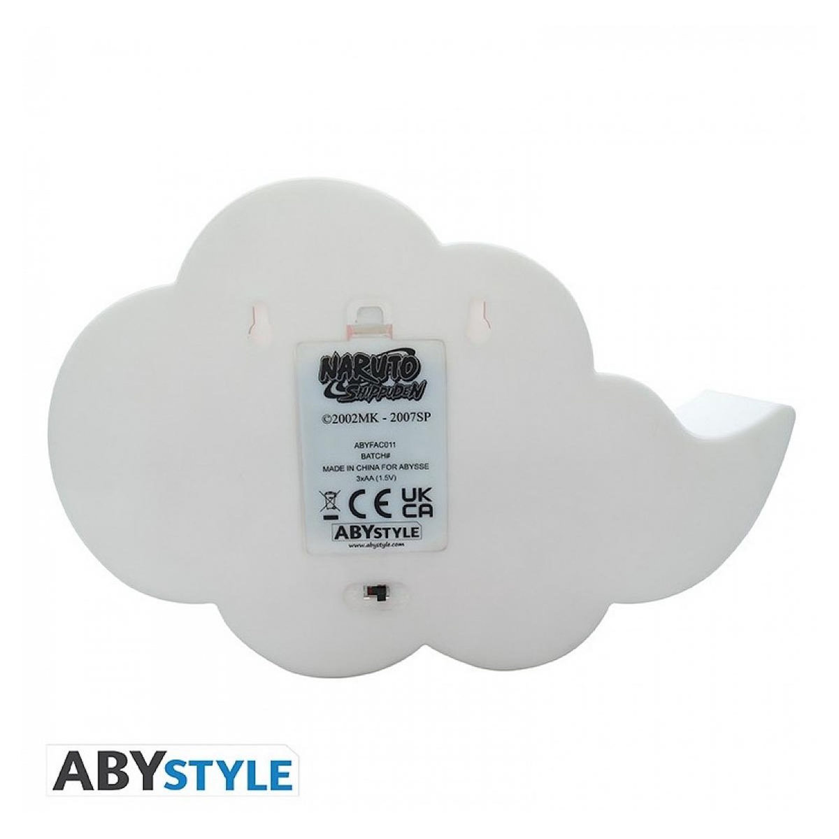 ABYstyle Naruto Shippuden - Lampe - Nuage Akatsuki