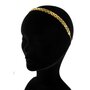 Les Dissonances Gypsy: headband chaine Or et métal doré à l'or fin