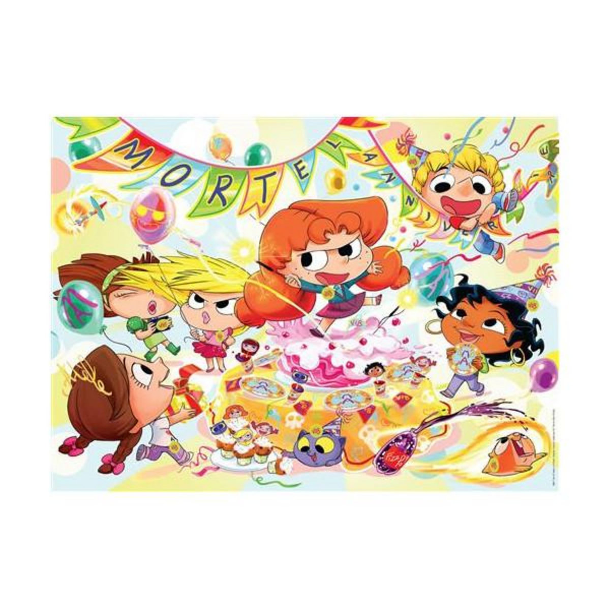 Nathan Puzzle Nathan Mortel Anniversaire Mortelle Adèle 150 pièces