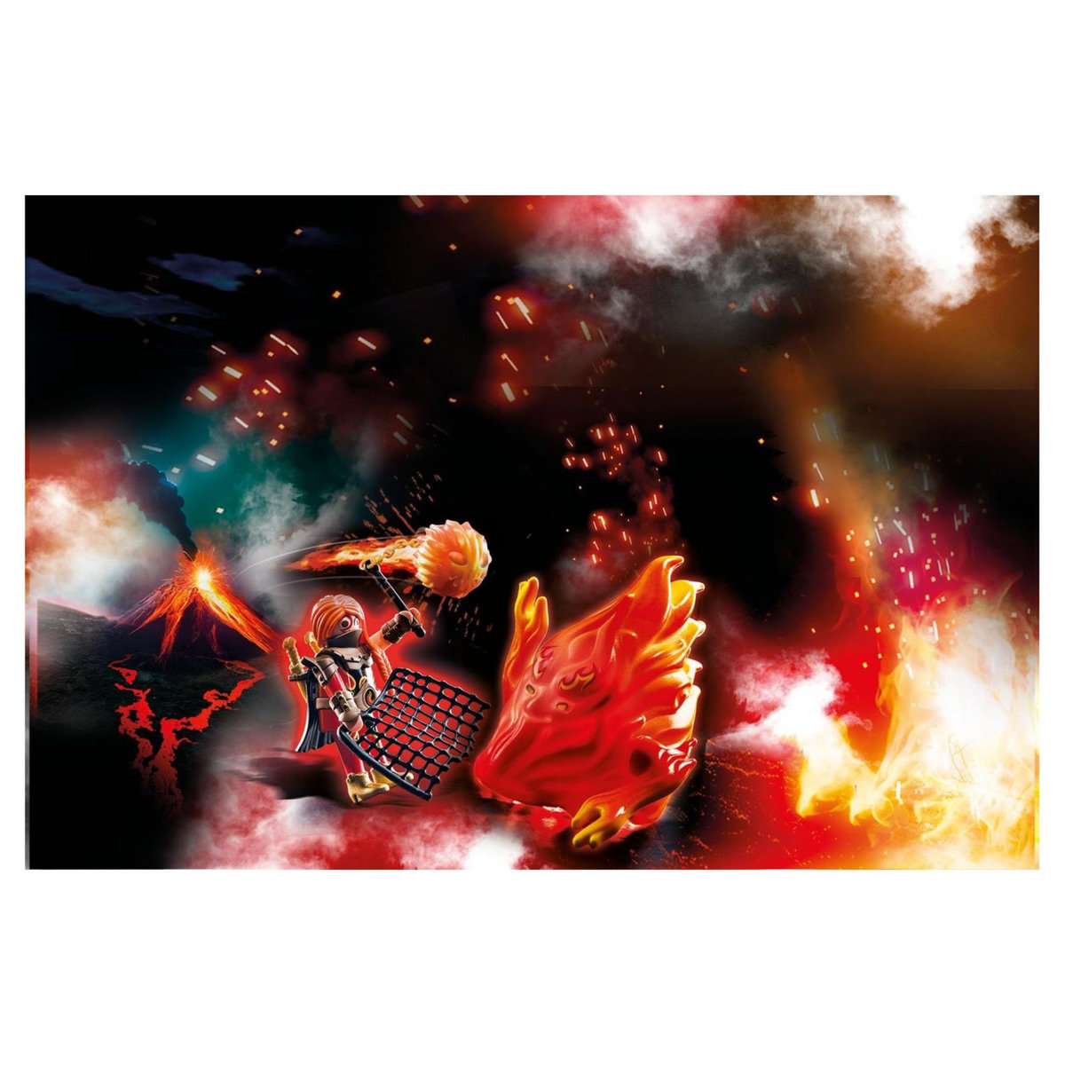 PLAYMOBIL 70227 - Novelmore - Burnham Raider et fantôme du Feu