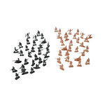 MGM Sachet 60 petits soldats 3,5cm