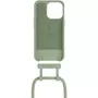 WOODCESSORIES Coque avec cordon iPhone 14 Pro Max Tour de cou vert