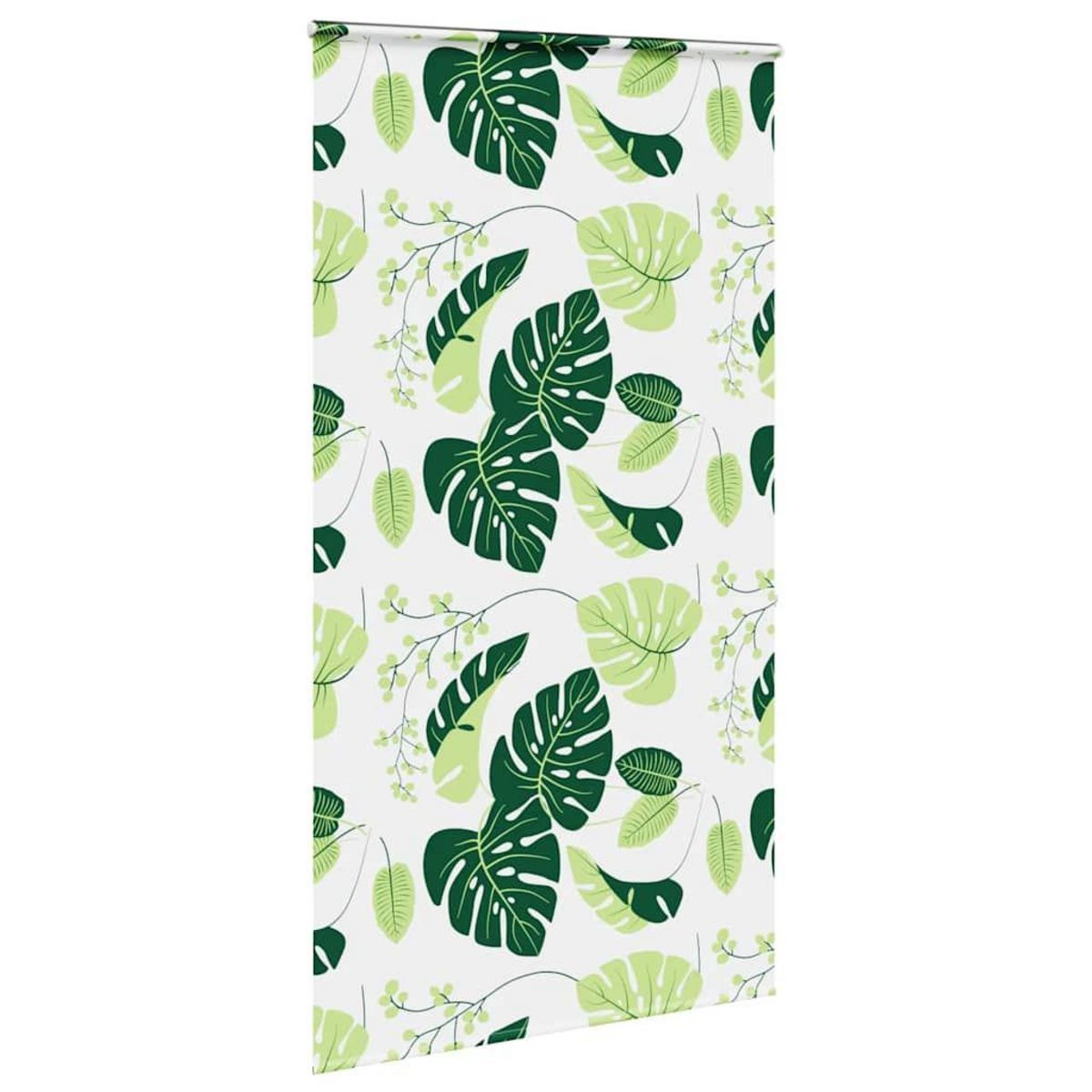 VIDAXL Store enrouleur de douche avec cassette largeur du tissu 136 cm