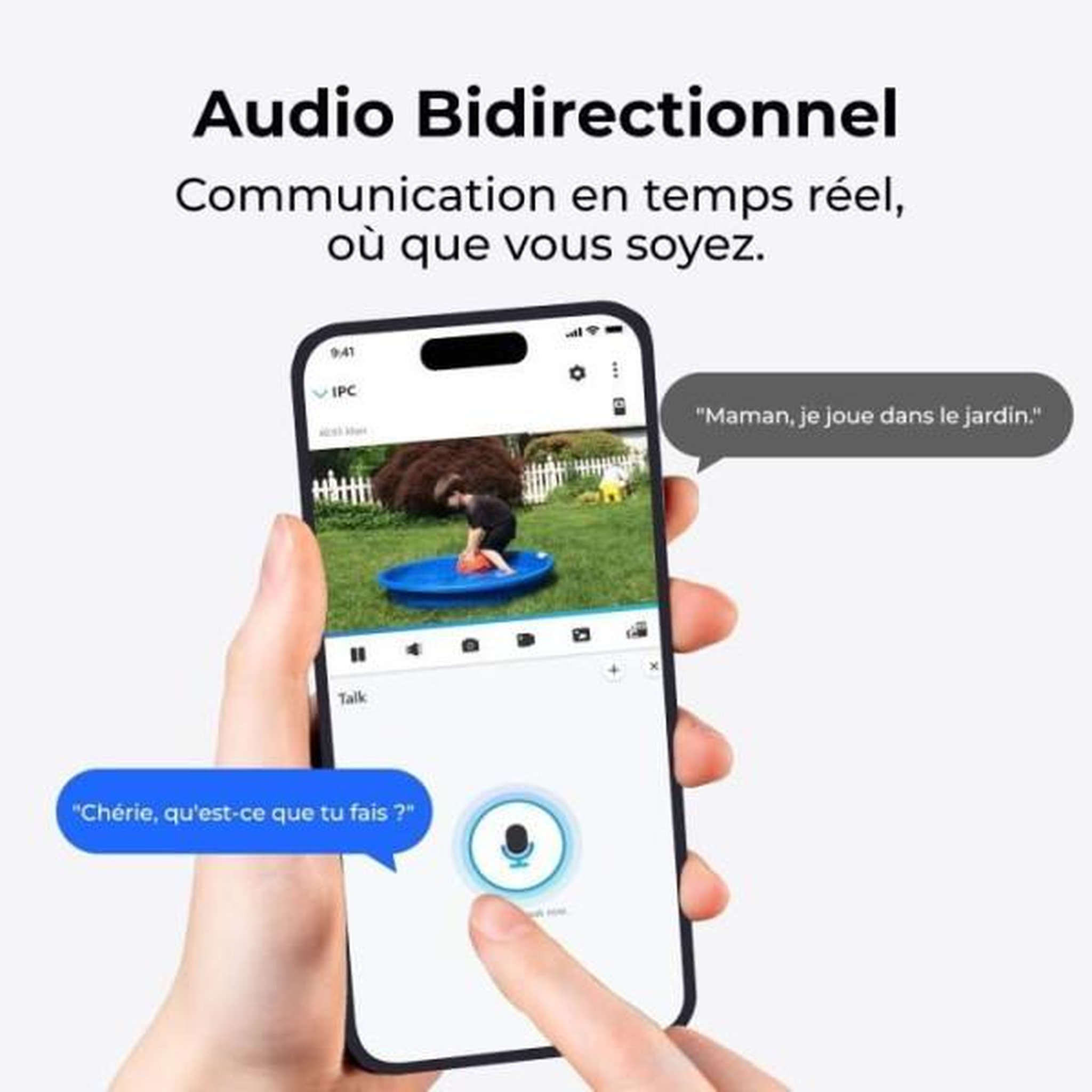 Voir la diapositive 6 : REOLINK Caméra de surveillance b440 + panneau solaire