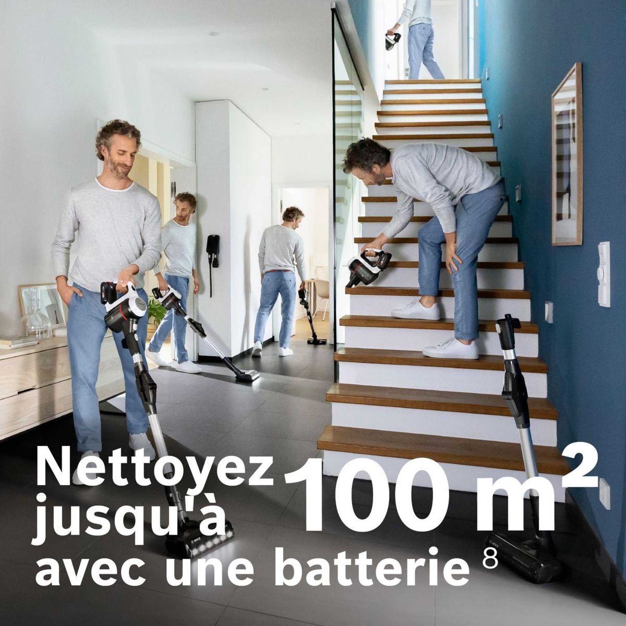 Voir la diapositive 3 : BOSCH Aspirateur balai unlimited 7 bcs711xxl