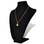 Voir la diapositive 4 : VIDAXL Presentoir buste d'exposition pour colliers en flanelle 2 pcs