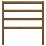 Voir la diapositive 4 : VIDAXL Tete de lit Marron miel 95x4x100 cm Bois massif de pin