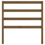 Voir la diapositive 4 : VIDAXL Tete de lit Marron miel 95x4x100 cm Bois massif de pin