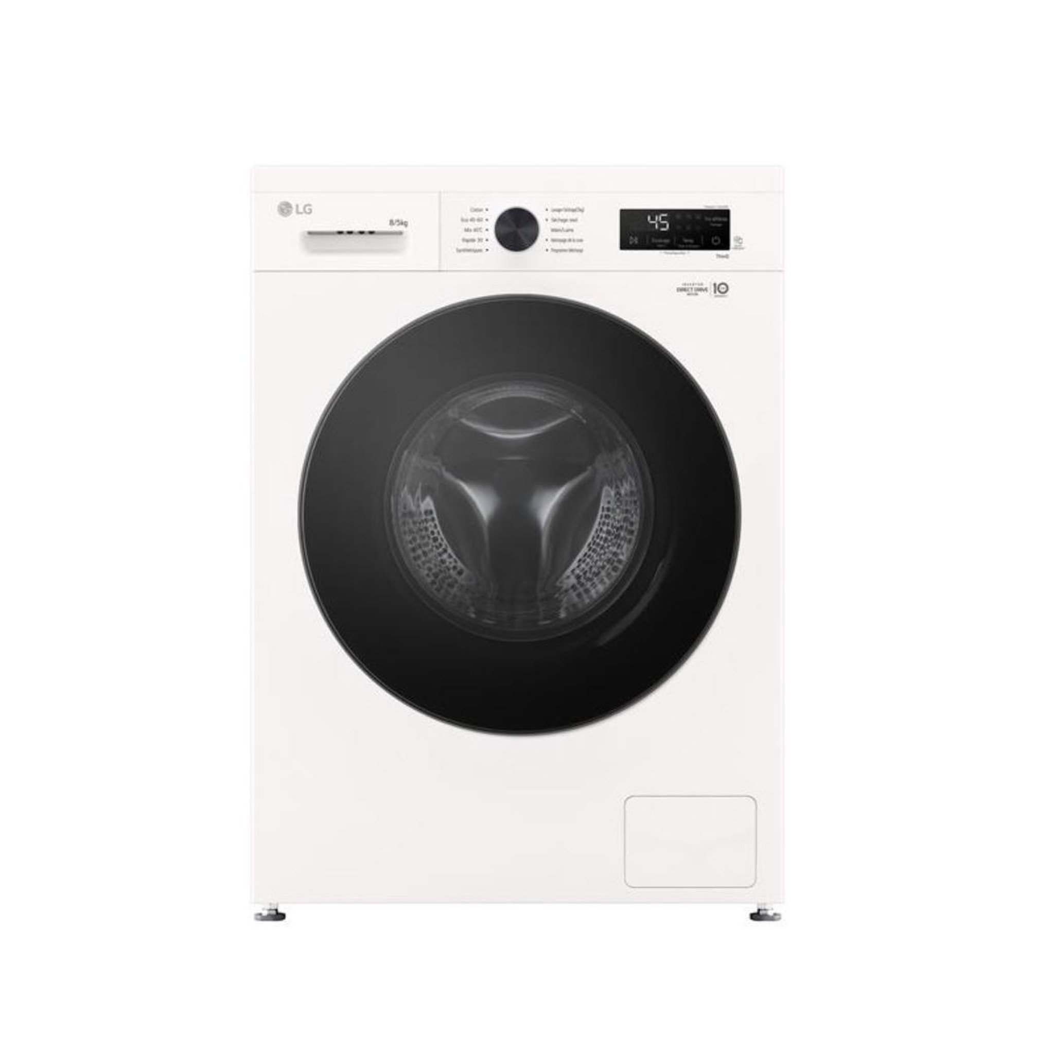 Voir la diapositive 1 : LG Lave-linge séchant 8/5kg 1400 tours/min - F854B16WHS