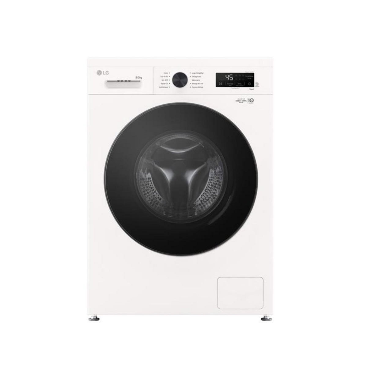 LG Lave-linge séchant 8/5kg 1400 tours/min - F854B16WHS