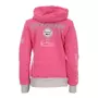 GEOGRAPHICAL NORWAY Sweat Rose à zip Femme Geographical Norway Flyer