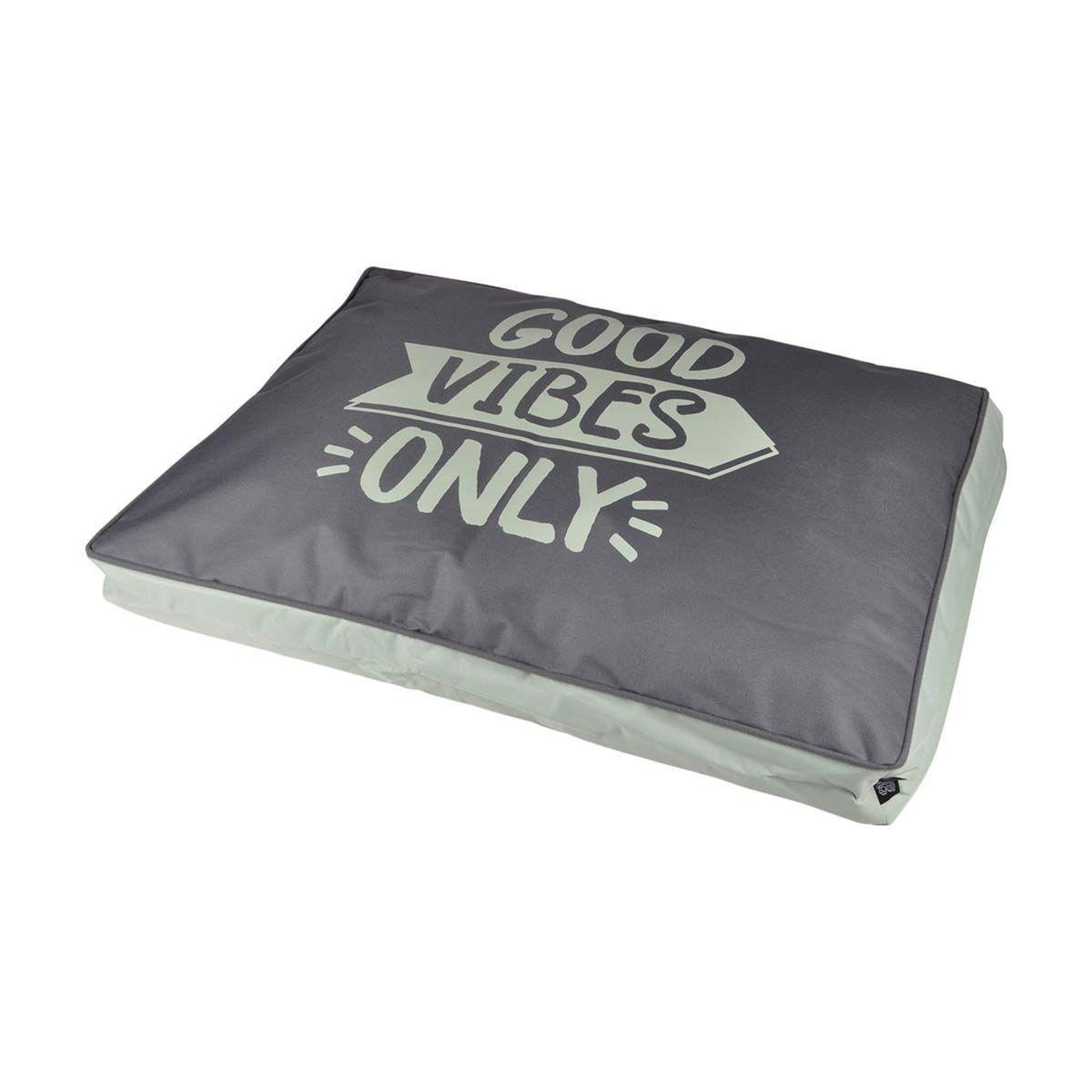 LOVE STORY Coussin pour chien & chat  good vibes  80cm vert
