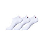 FILA Lot de 3 Paires de Chaussettes socquettes homme. Coloris disponibles : Blanc